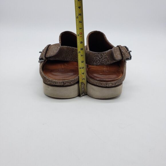 Gentle Souls Kenneth Cole Shoe Women US 9.5 Metallic Brown ESTHER Mule Slingback - Picture 5 of 13